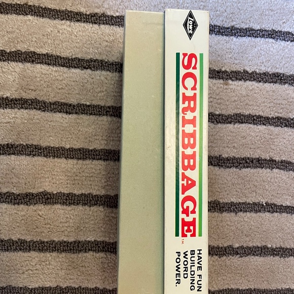 VIntage 1963 Lowe Scribbage game - Picture 5 of 8